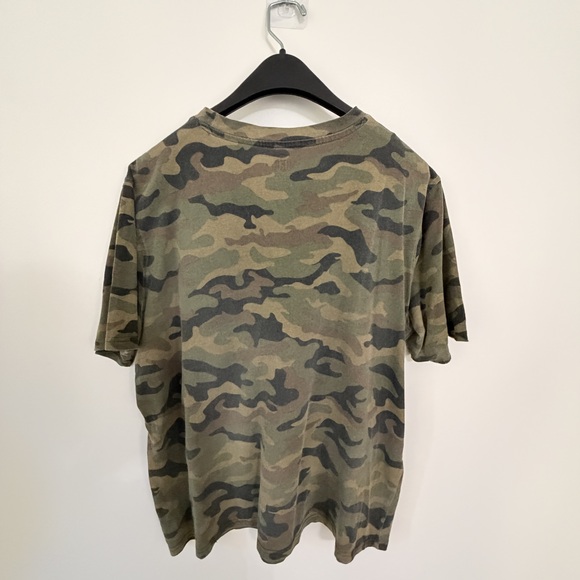 BKC Camouflage Men tee in XL Camouflage Top in Green - Picture 6 of 6